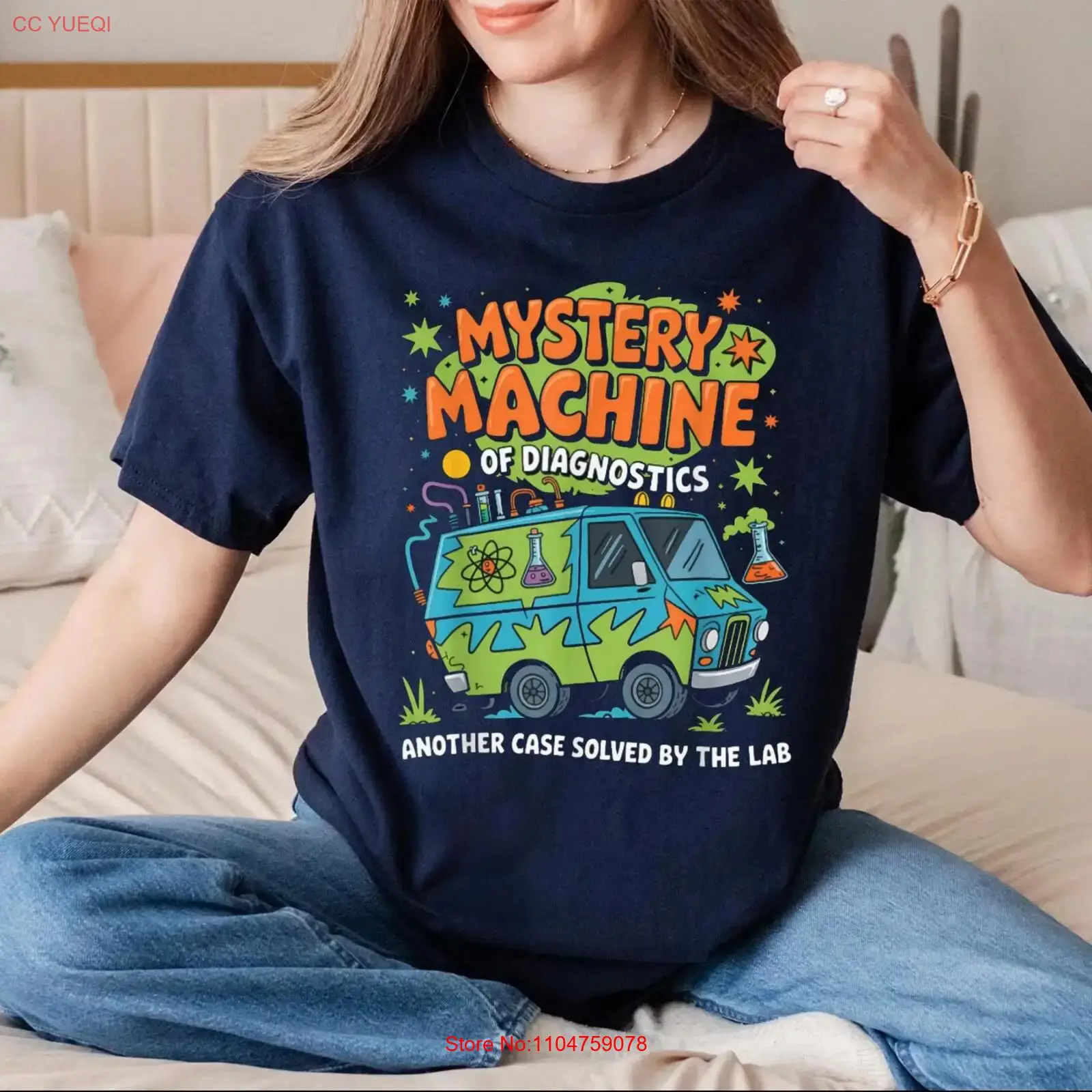 Kaos Mystery Machine of Diagno - Medical Lab Design ulasan dan harga