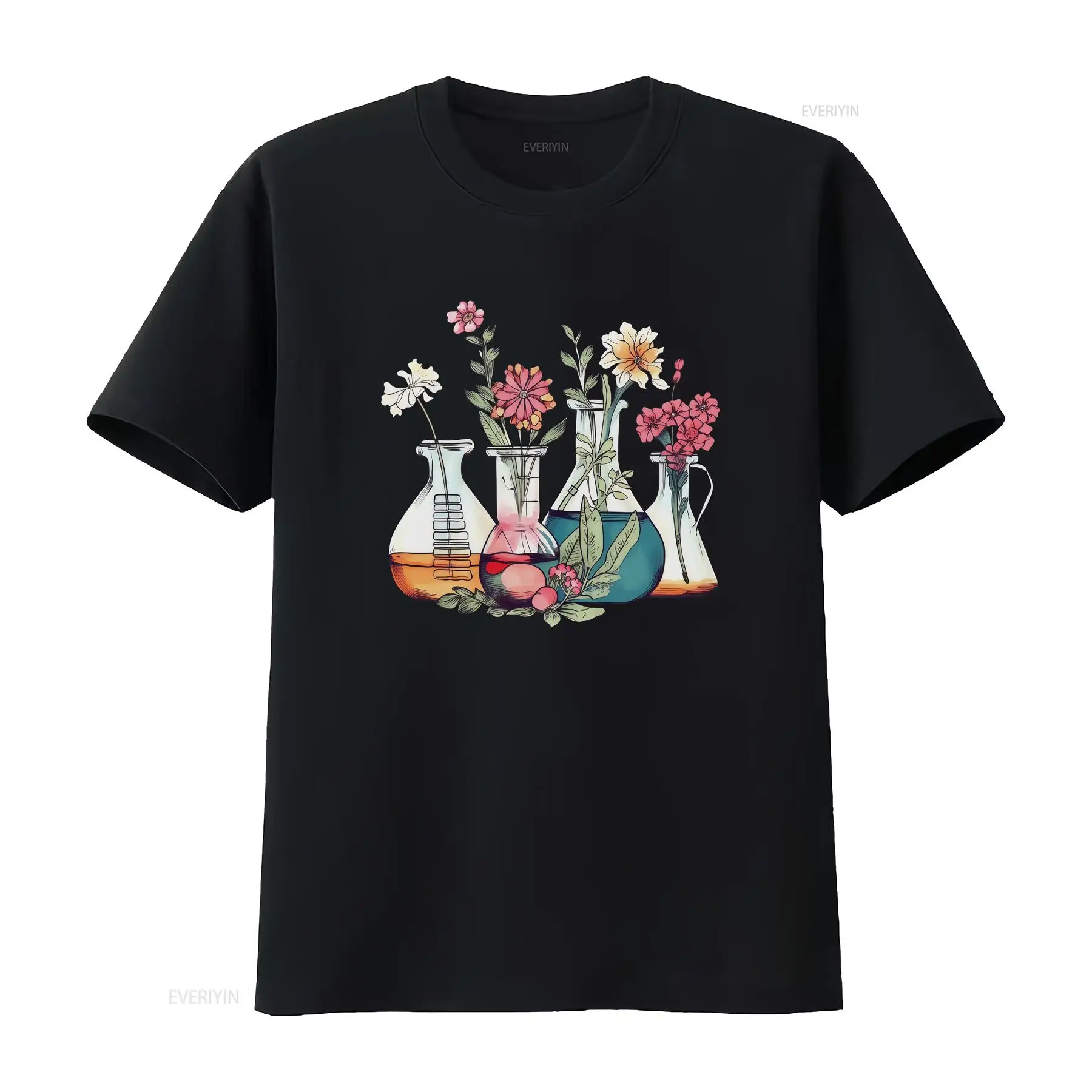 Kaos Laboratorium Motif Bunga  - Medical Laboratory Technician ulasan dan harga