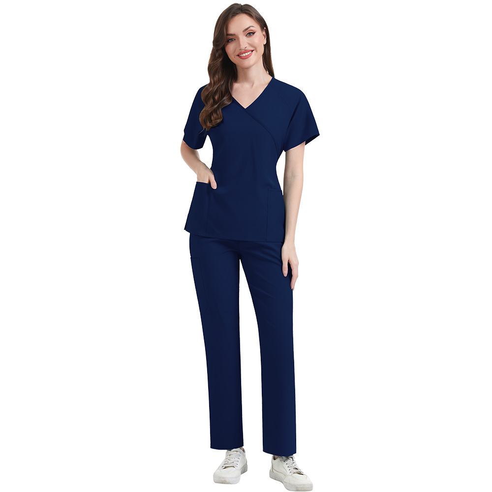 Setelan Scrub Wanita Slim Fit  - Medical Lab Hospital ulasan dan harga