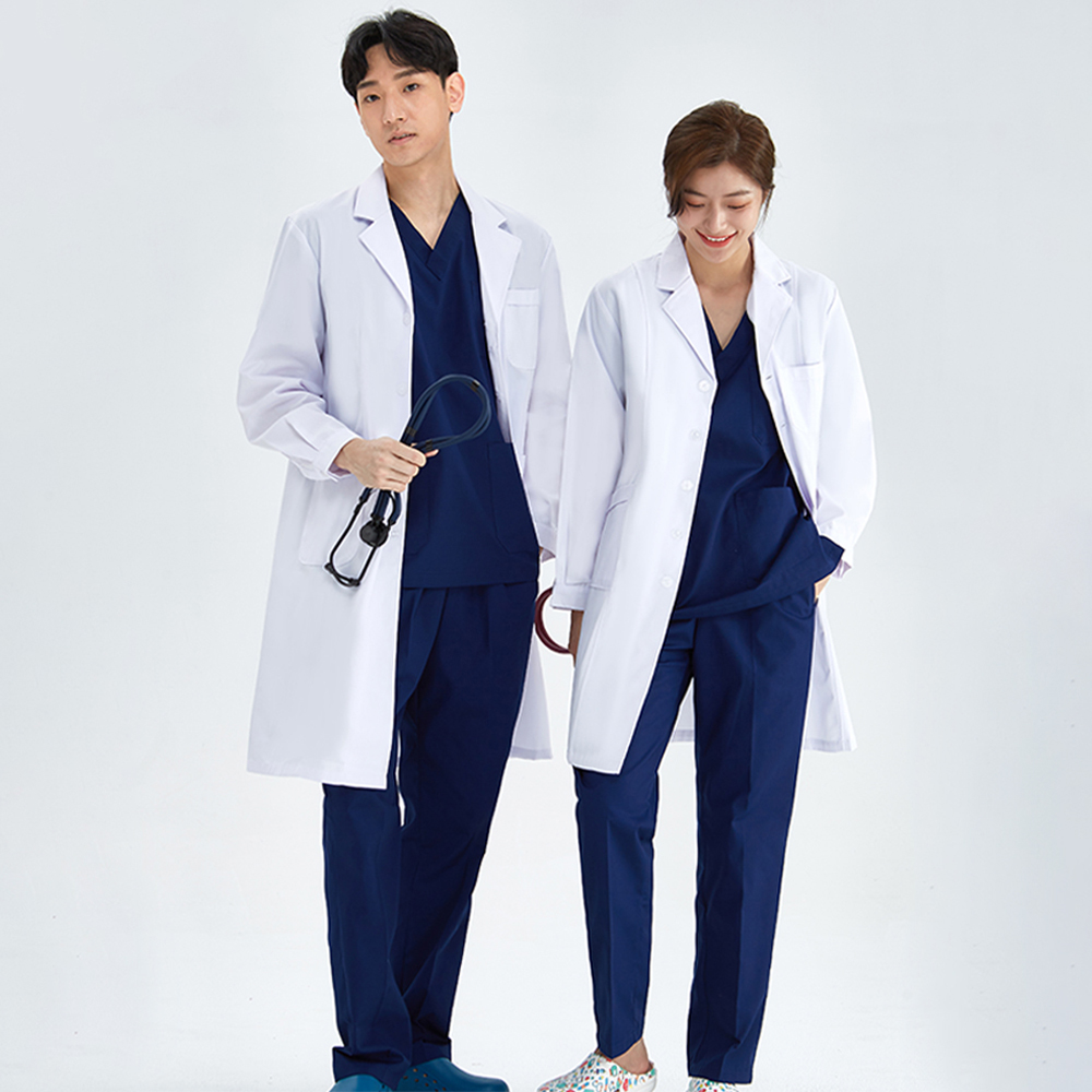 Jas Lab Mantel Putih Uniseks S - Medical Lab Hospital ulasan dan harga