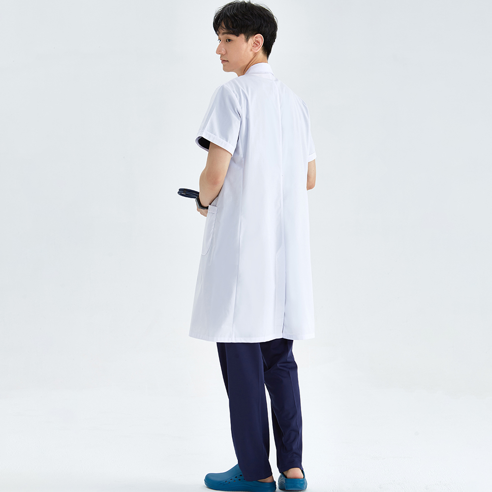 Jas Lab Mantel Putih Uniseks S - Medical Lab Hospital ulasan dan harga